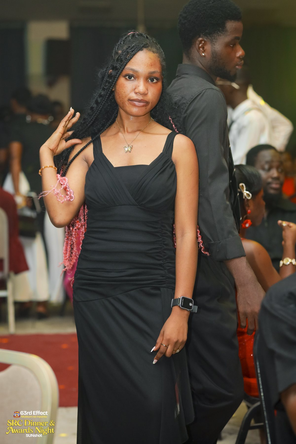 Formal guest portrait at the awards night