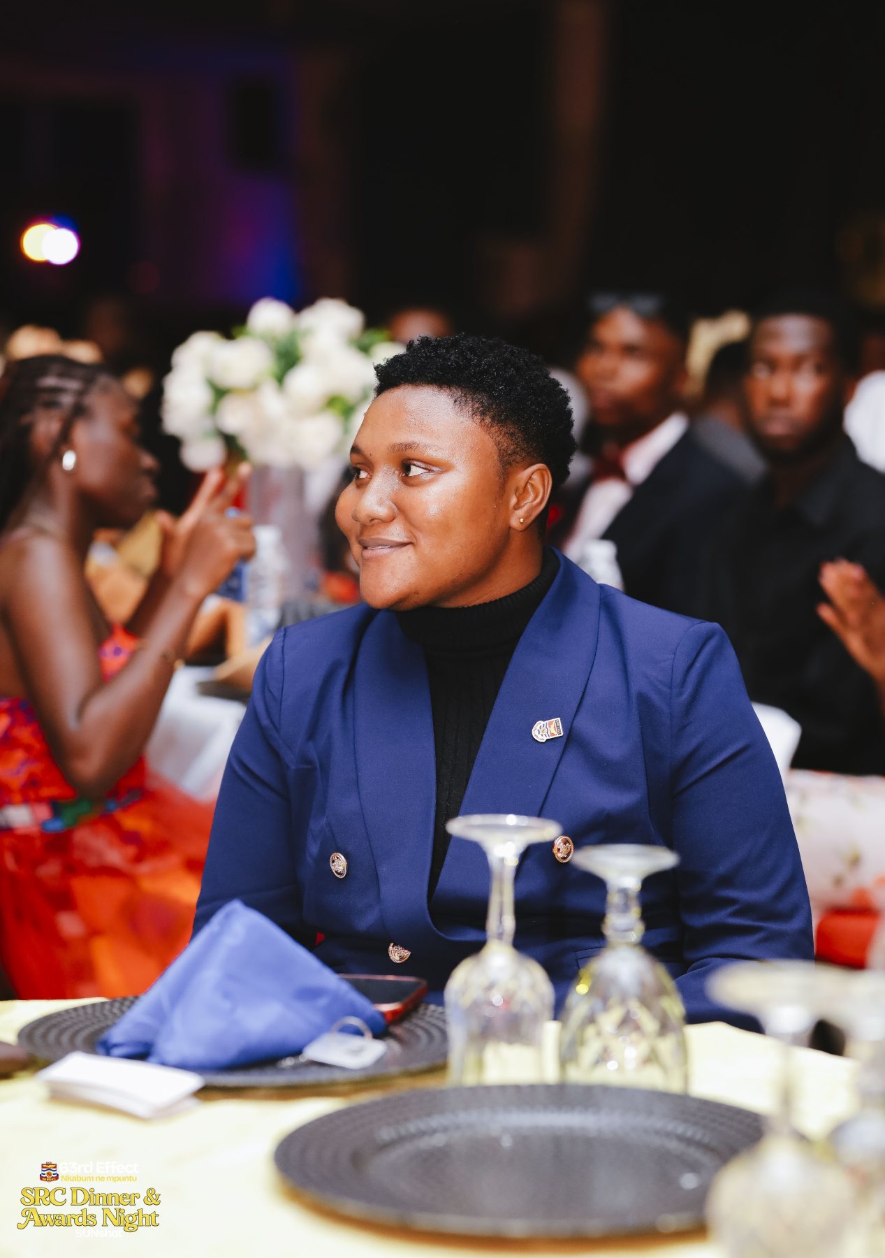 Guest seated during the dinner program
