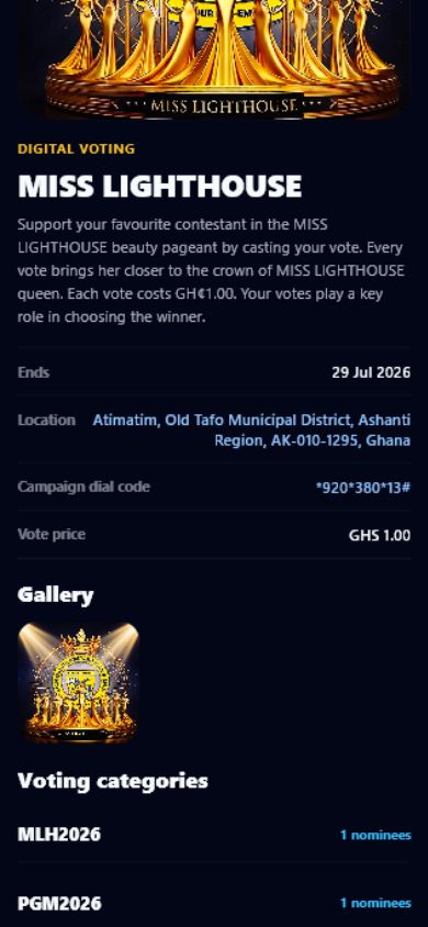 How to Create a Digital Voting Website supporting SparkGlim product view 2