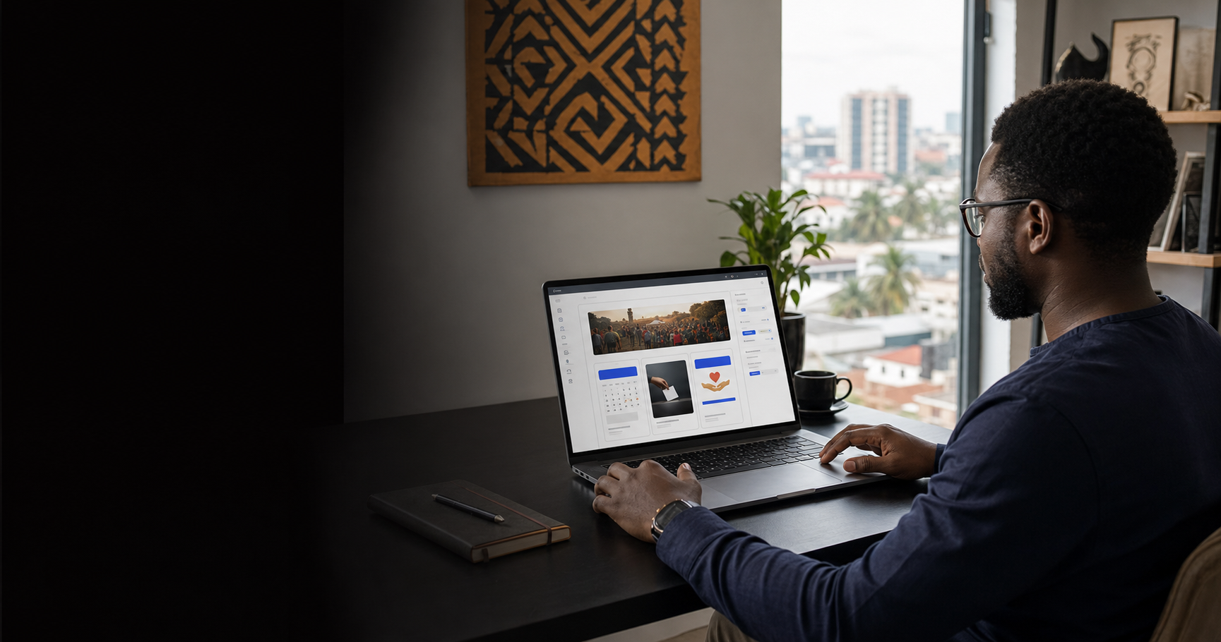 Build a Business Website Without Coding supporting SparkGlim product view 1