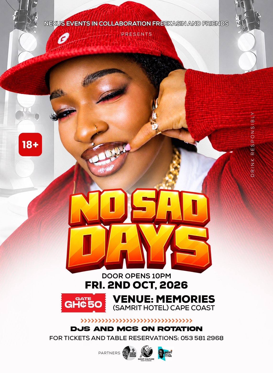 NO SAD DAYS 2026