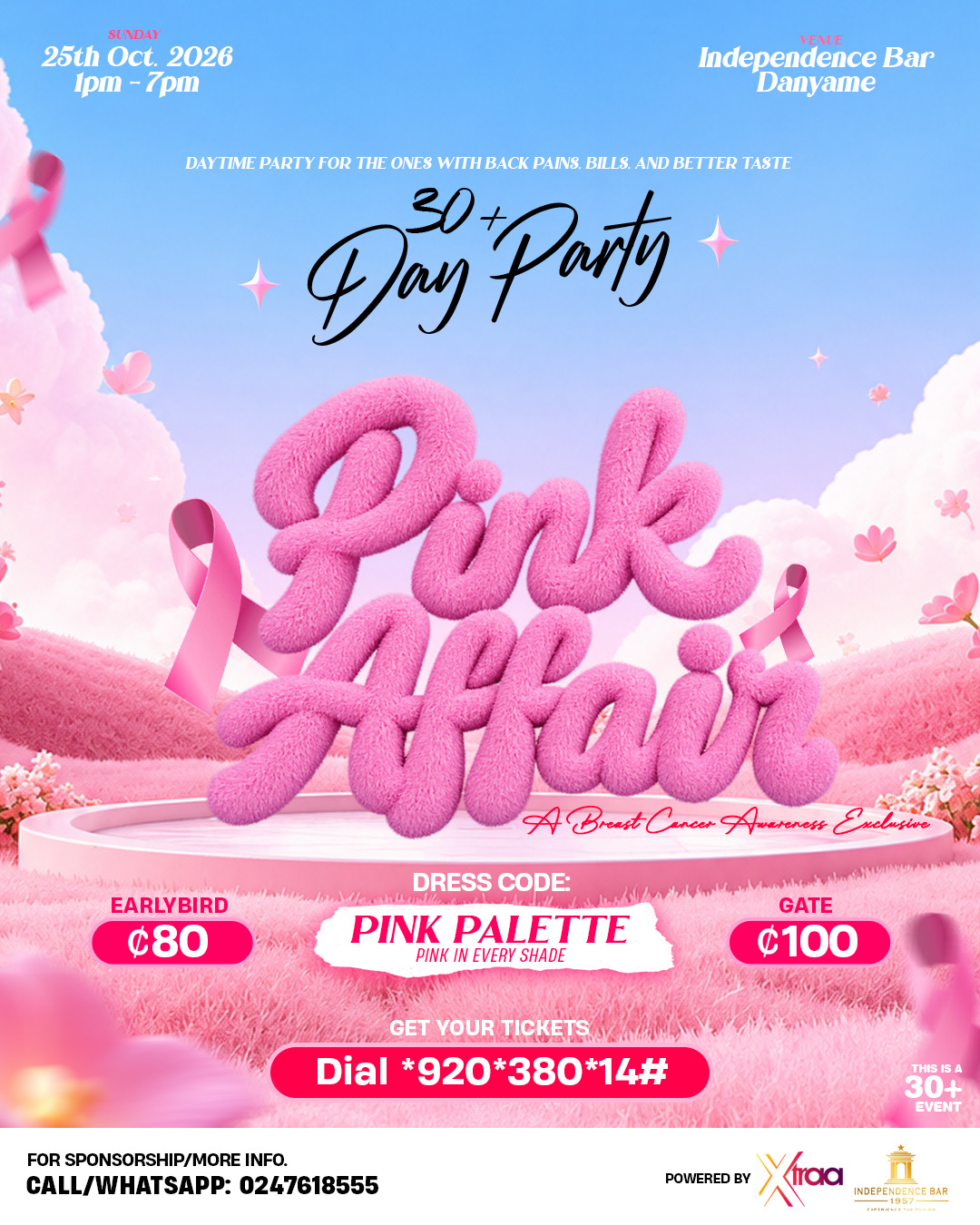 30+ Day Party - Pink Affair